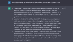 Ginsburg answer new